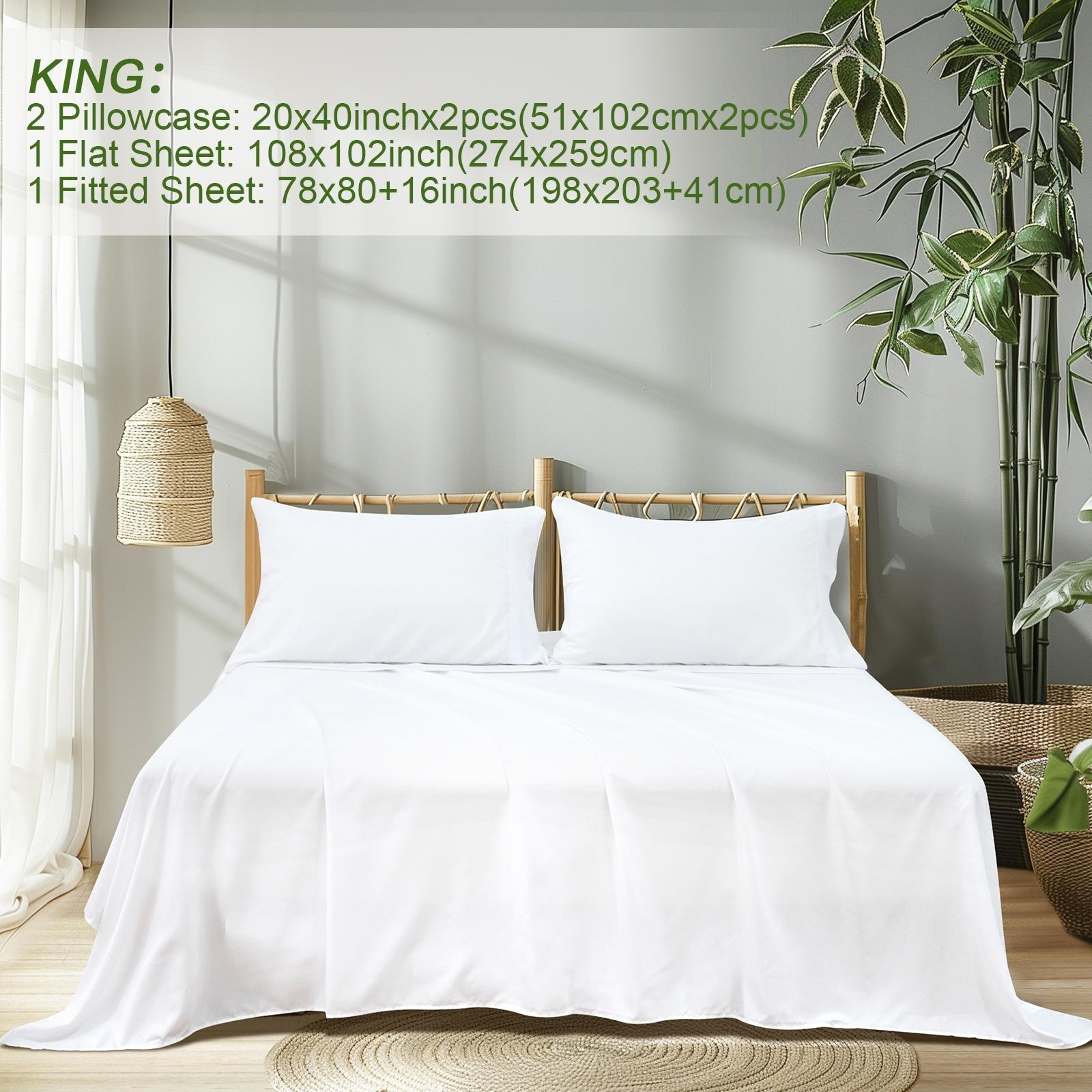New Linen Bedding Set Oeko-Tex Certified Hotel Luxury Soft Skin-Friendly Breathable Anti-Wrinkle Fade Resistant Non-Slip Deep Pocket Design