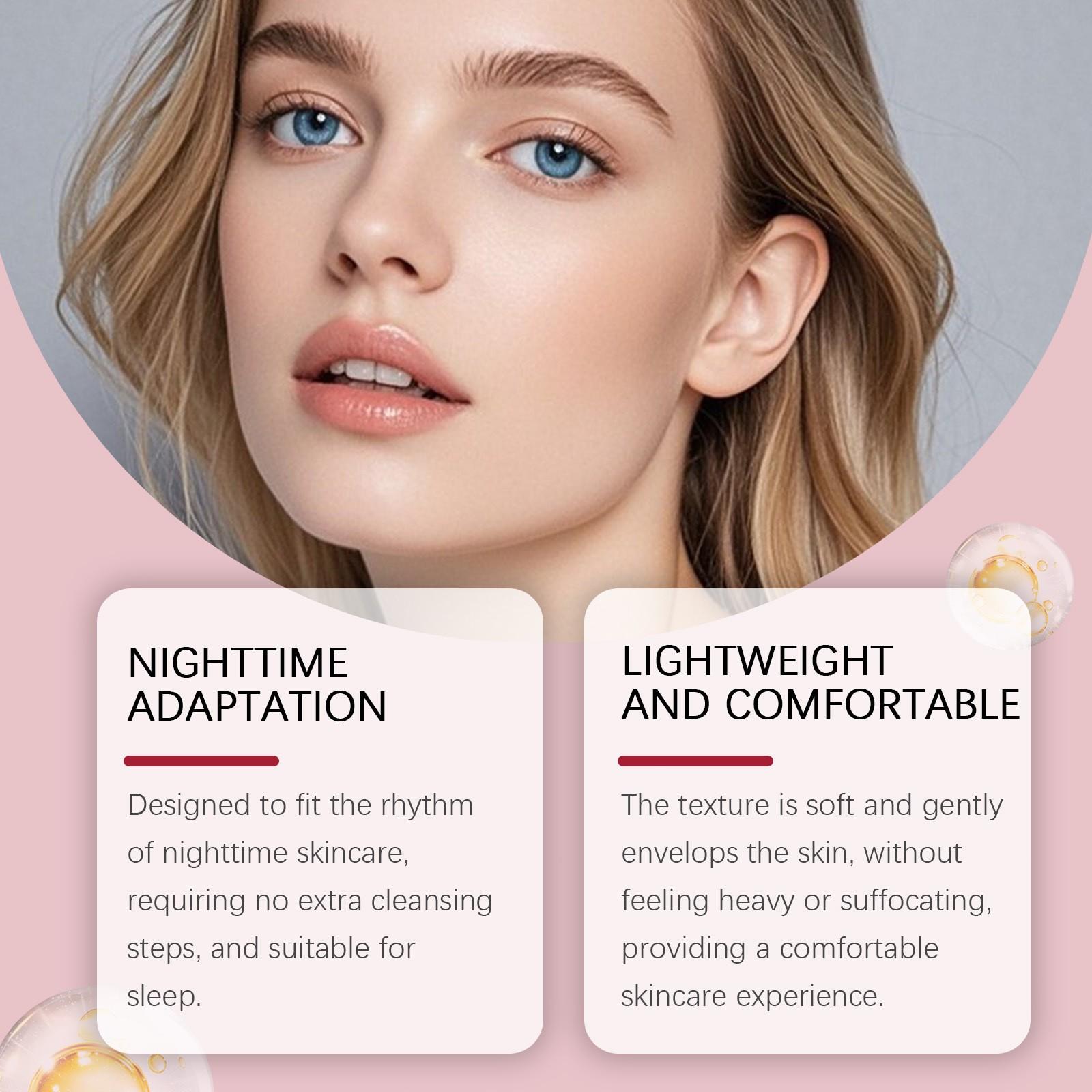 Hoygi Astaxanthin Peel off Mask (80g), Moisturizing Hydrating Face Mask, Daily Night Use, Nourishes and Refreshes Skin