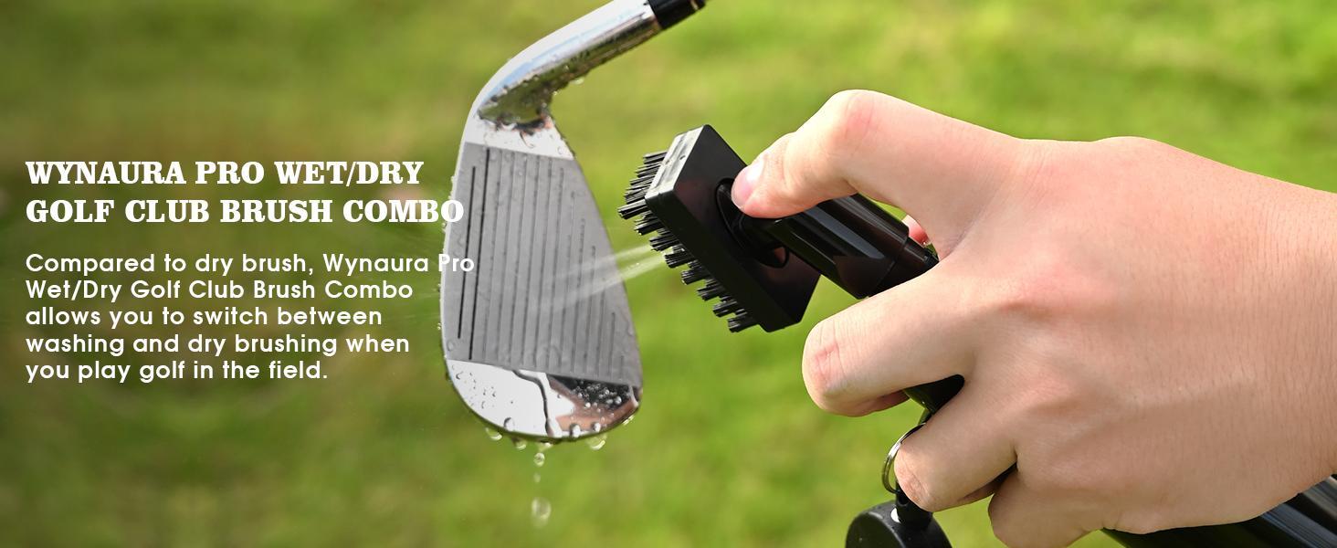 Pro Golf Club Cleaner Brush with Golf Groove Sharpener Tool Golf Towel, Golf Water Brush with Large Capacity Bottle & Retractable Clip-Holds 6.8oz of Water, Golf Accessories for Men Women Pro Golf Club Cleaner Brush with Golf Groove Sharpener Tool Golf Towel, Golf Water Brush with Large Capacity Bottle & Retractable Clip-Holds 6.8oz of Water, Golf Accessories for Men Women