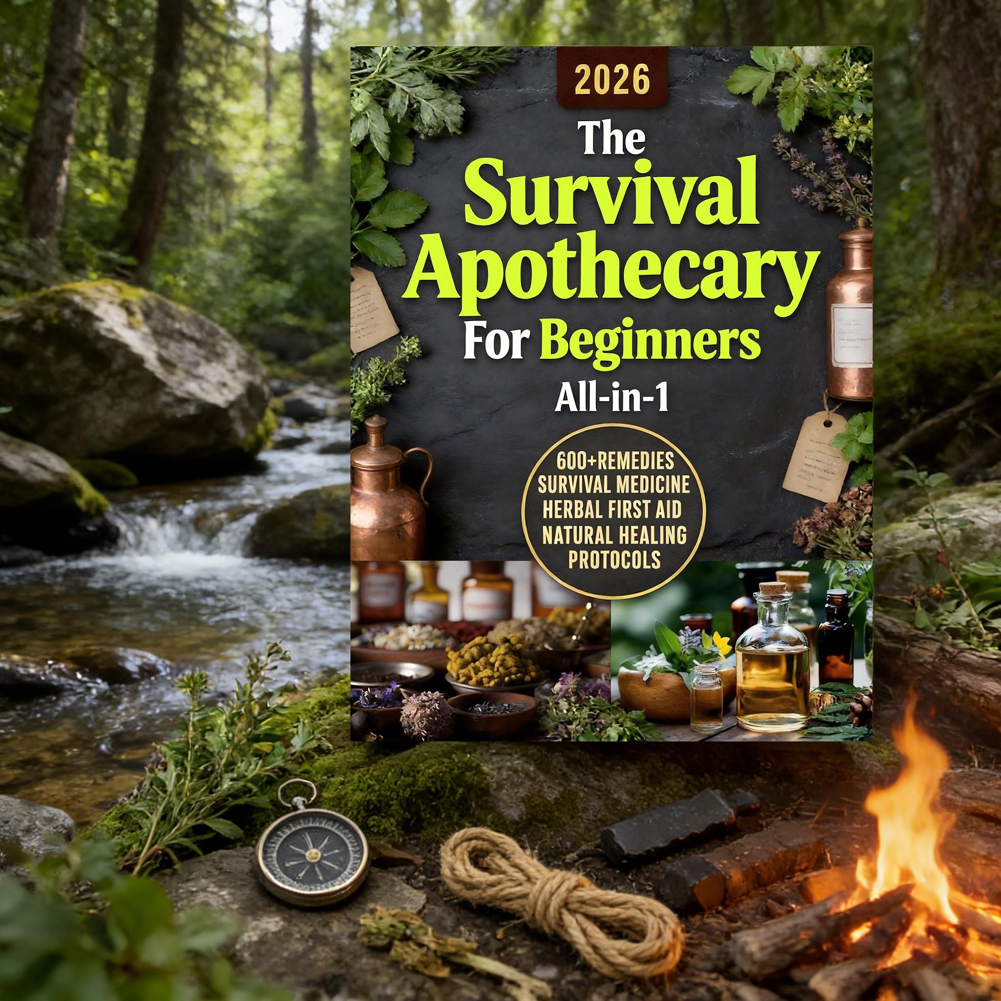 Beginner Survival Medicine Guide: 600+ Herbal Therapies and Off-Grid Survival Solutions, Natural First Aid for Self-Care and Protection