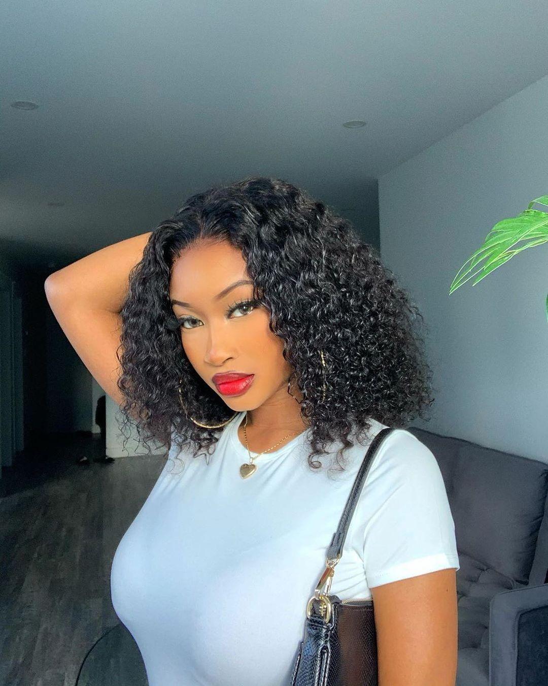 Short Bob Glueless Wigs Ready To Wear Deep Wave Curly Wigs Human Hair Wet and Wave 6x4 HD Lace Closure Wig For Women Pre Plucked 180% Short Bob Glueless Wigs Ready To Wear Deep Wave Curly Wigs Human Hair Wet and Wave 6x4 HD Lace Closure Wig For Women Pre Plucked 180%