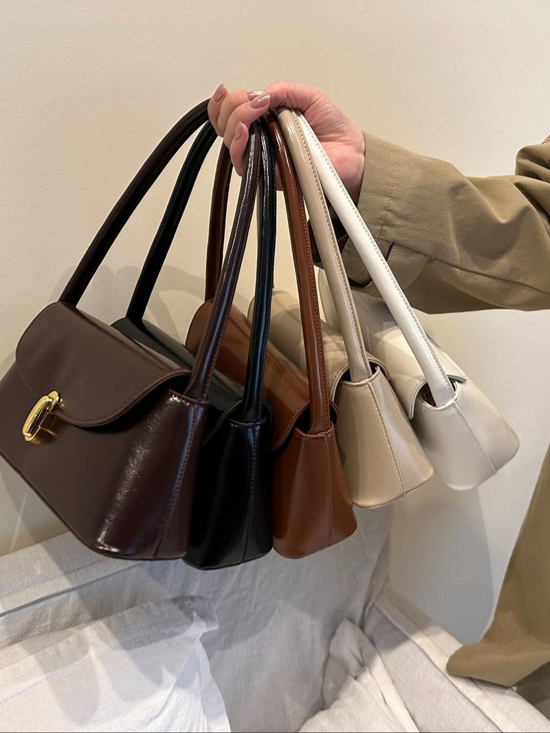 Women's Elegant Shoulder Bag, Fashionable Versatile Underarm Bag, Ideal Gift Choice, Perfect Match for Any, All Seasons