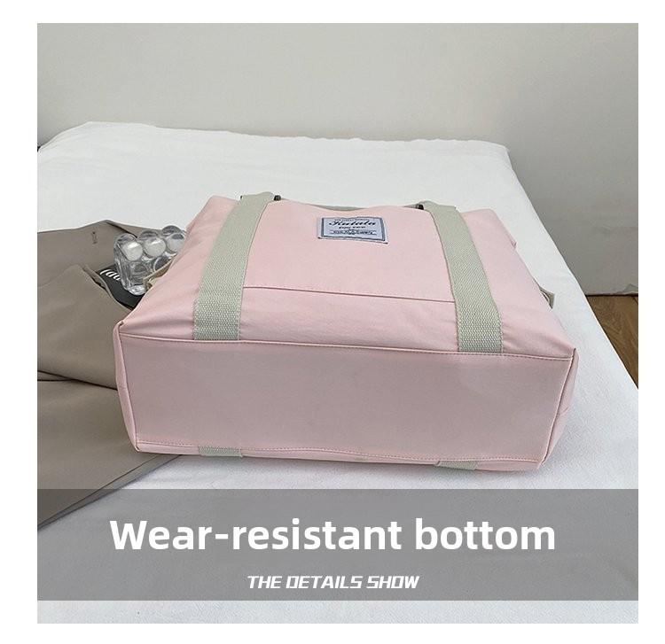 1PC Casual Travel Tote Bag Large Capacity Multi-Functional Handbag Crossbody Bag with Shoe Compartment for Gym Business Trip