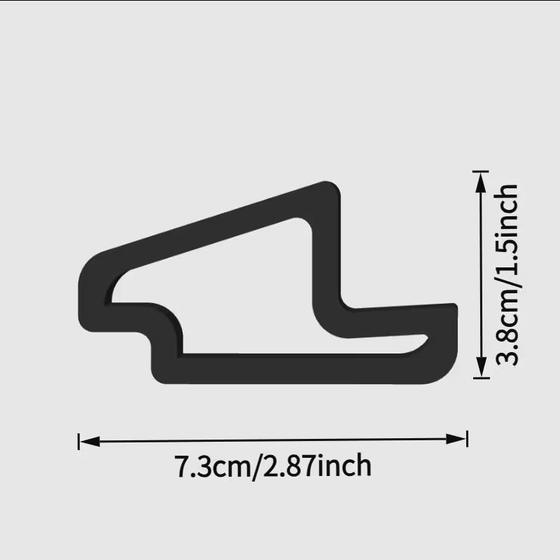 3D Multi-Functional Door Stopper, Anti-Jamming Window Latch, Hotel & Home Use, Door Gap Wedge, Safety Limiter, Easy Installation