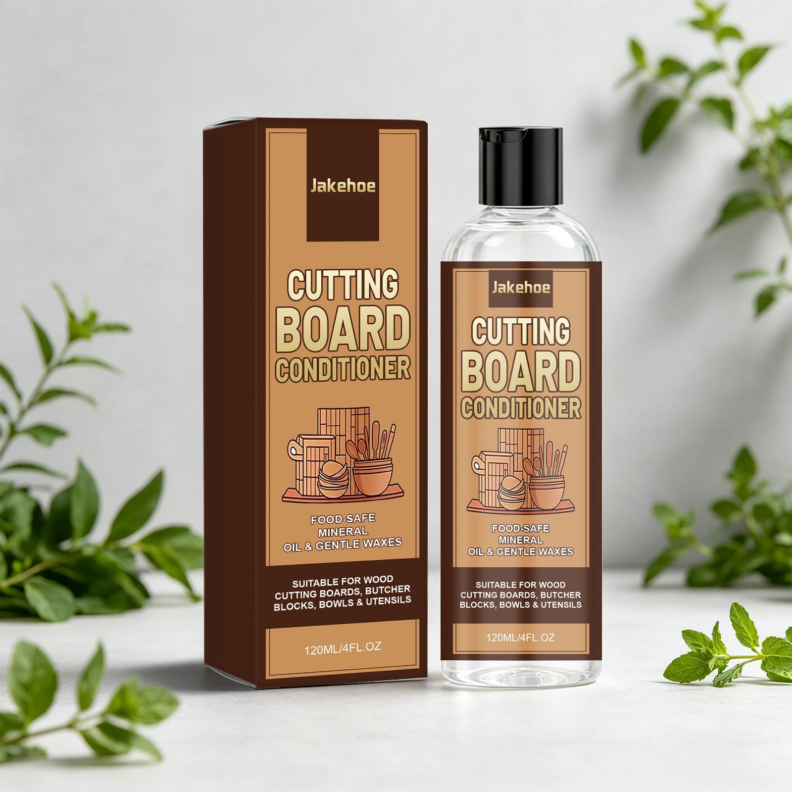 Cutting Board Care Solution, Gentle Daily Use, Scratch Removal, Polishing, Brightening, Essential Kitchen Maintenance Liquid