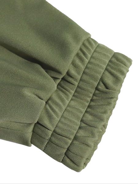 Women's Zipper Jacket & Striped Wide-Leg Pants Set, Streetwear & Casual, Two-Piece Suit for Daily Wear, Airport Outfit