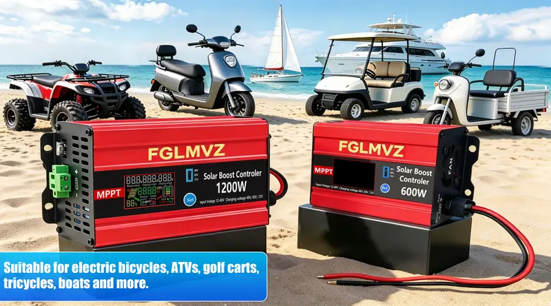 1200W Boost MPPT Solar Charge Controller - 12-60V Wide Voltage Input, 30A Strong Current LCD Display, 15A Fast Charging, Overheat Protection for LiFePO4/Lithium/Lead Acid Batteries, Motorhome Golf Cart PV System Accessory 1200W Boost MPPT Solar Charge Controller - 12-60V Wide Voltage Input, 30A Strong Current LCD Display, 15A Fast Charging, Overheat Protection for LiFePO4/Lithium/Lead Acid Batteries, Motorhome Golf Cart PV System Accessory