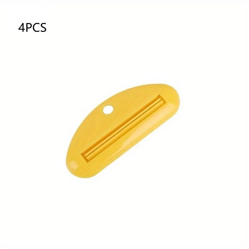 4 Pack Multicolor Toothpaste Holders, Eco-Friendly Plastic Material, Easy Squeeze Reduce Waste, Multi-Functional for Toothpaste & Face Wash