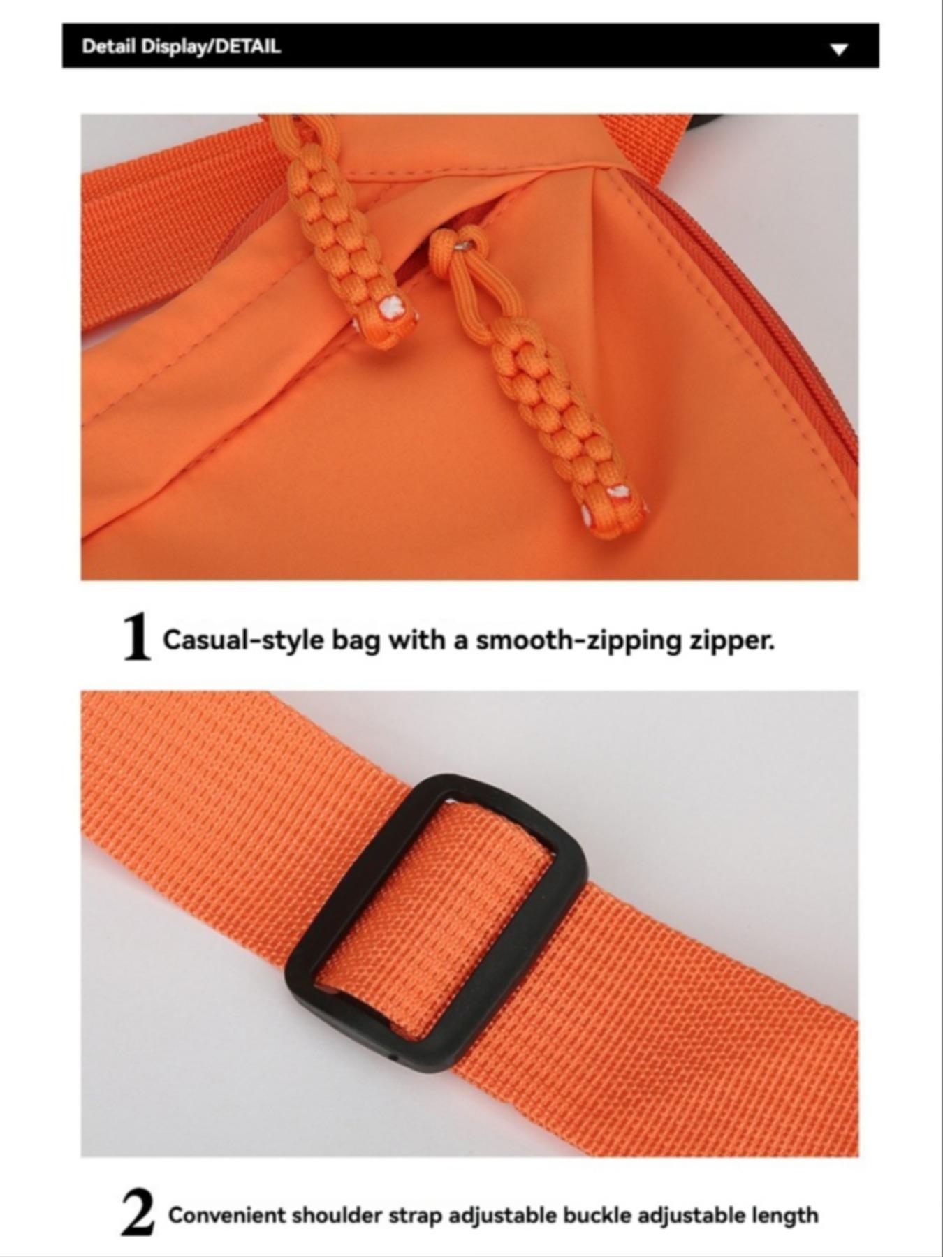 Women's Large Capacity Crossbody Bag, Simple Versatile Shoulder Bag, Multi-Functional Casual Dumpling Bag, Commuter Travel Handbag