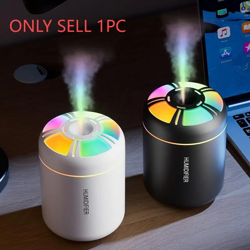 Colorful USB Humidifier with Aroma Diffuser, 180ML Capacity, Ideal for Bedroom, Car, Home, Dormitory, Powered by USB Power Supply