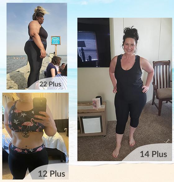 Yonique Three Piece Plus Size Swimsuits for Women Tankini Tops with Sports Bra and Swim Capris Athletic Bathing Suits