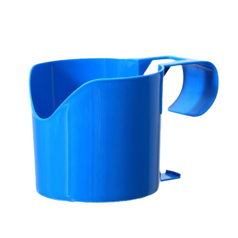1pc Poolside Cup Holder, Swimming Pool Storage Rack, Beverage Beer Cup Stand, Durable Plastic Material, Perfect for Outdoor Use
