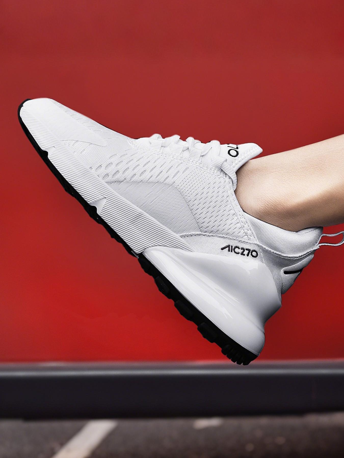 Men's Outdoor Running Shoes, Couples' Sports Shoes, Comfortable Daily Wear, Breathable Fabric, Air Cushion Design, Perfect Gift