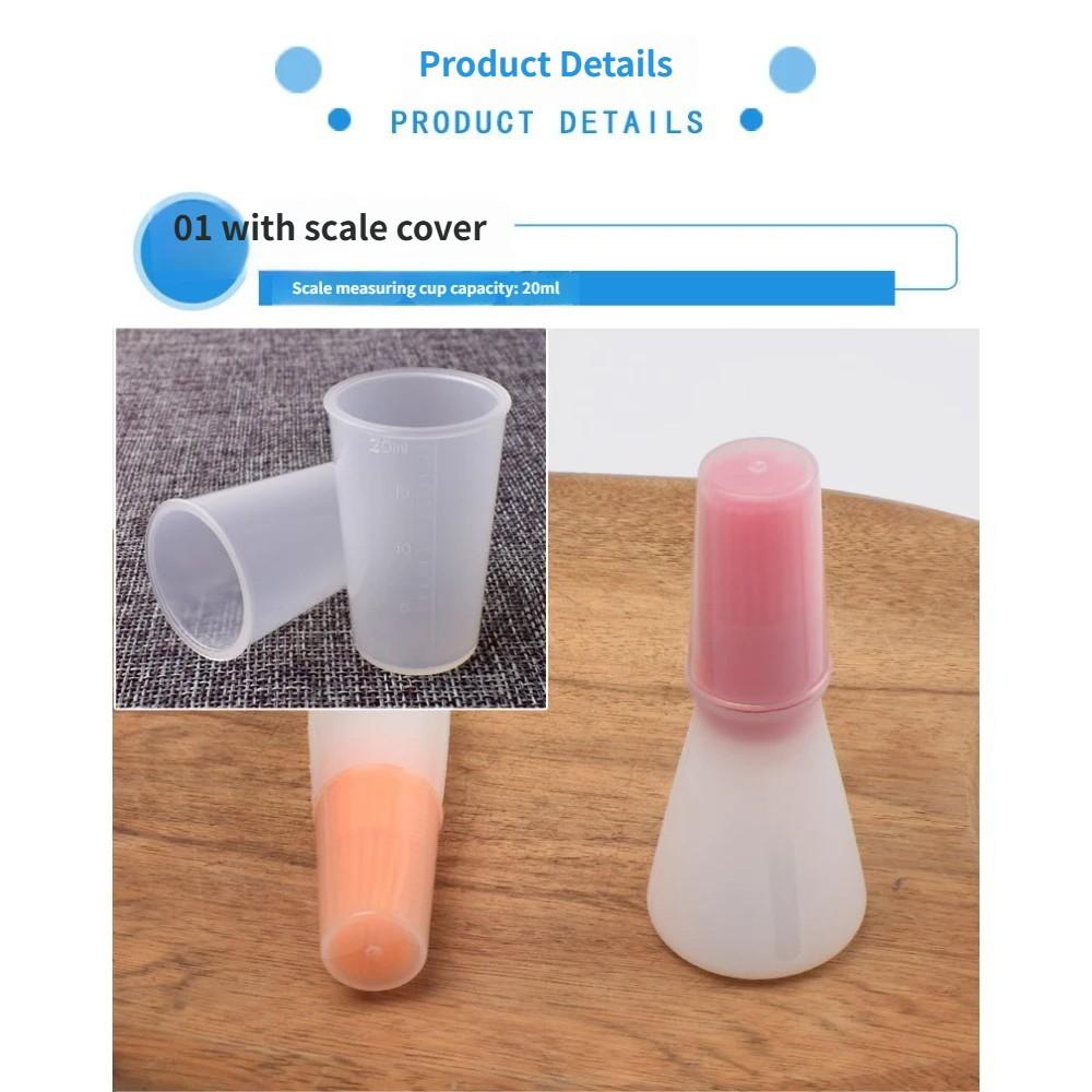 1pc High-Temperature Oil Control Brush, Precision Kitchen Tool, BBQ Grill Brush, Non-Stick Pan Oil Remover, Camping Party Essential