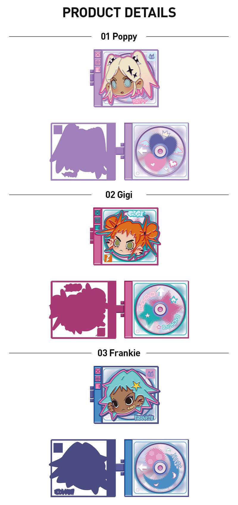 POP MART Lil Peach Riot:Loading! Series-Pin