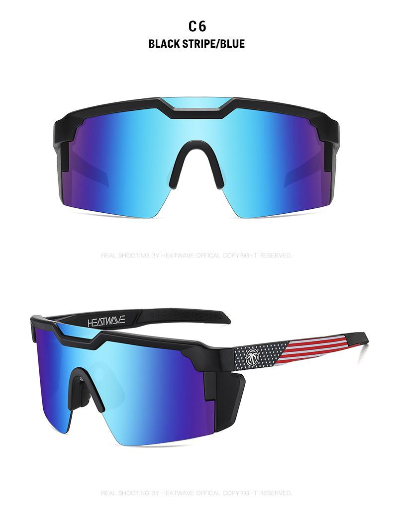High‑Quality Real Coating Cycling Goggles, UV400 Outdoor Sports Sunglasses, Windproof Anti‑Glare Sports Glasses for Men Women