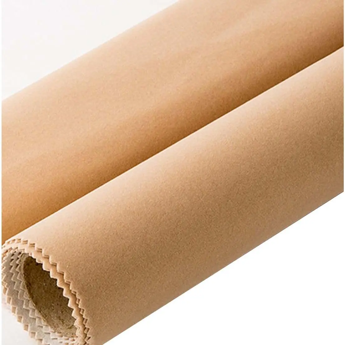 Soft Velvet Flock Drawer Liners, Self-Adhesive Peel-Stick Craft Fabric, 17.7x117in Apricot Yellow Liner for Jewelry Drawers, Indoor Furniture DIY Accessory