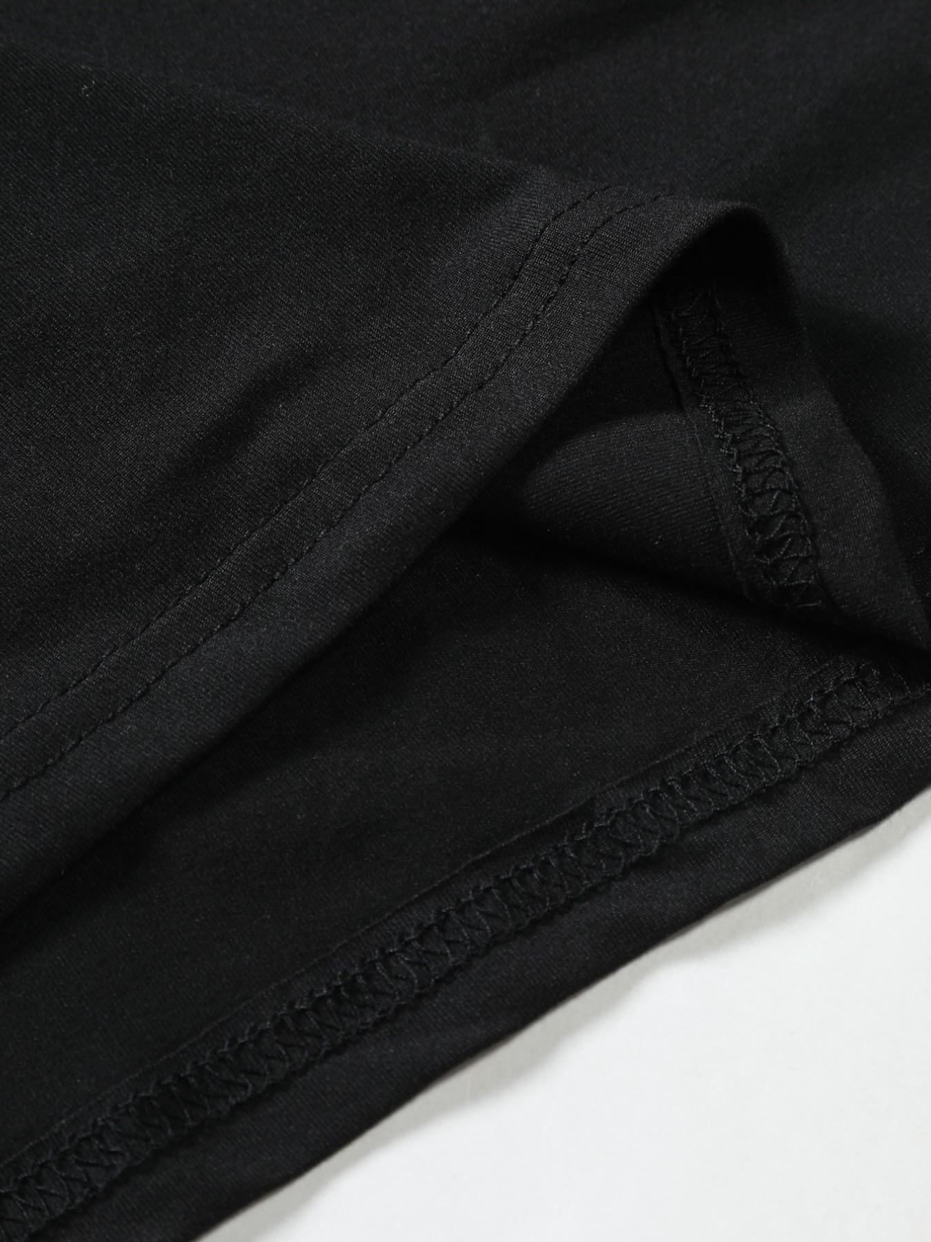 Berserk 2-Piece Short Set: Black Short Sleeve Hoodie & Double-Layer Shorts with Iconic Red Sacrifice Logo & Japanese Kanji | Anime Streetwear for Men & Women | Casual Techwear Loungewear