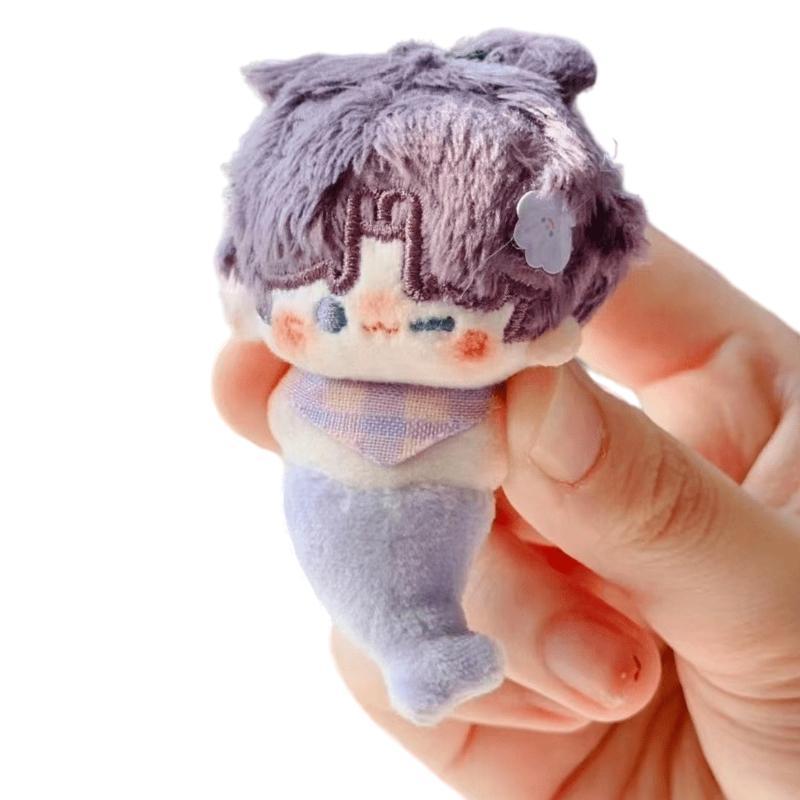 Love and deepspace; Anime Keychain Cosplay Rafayel; Xavier; Zayne; Accessories Plush Doll 10cm Soft Mini Plushie Dolls Pendant