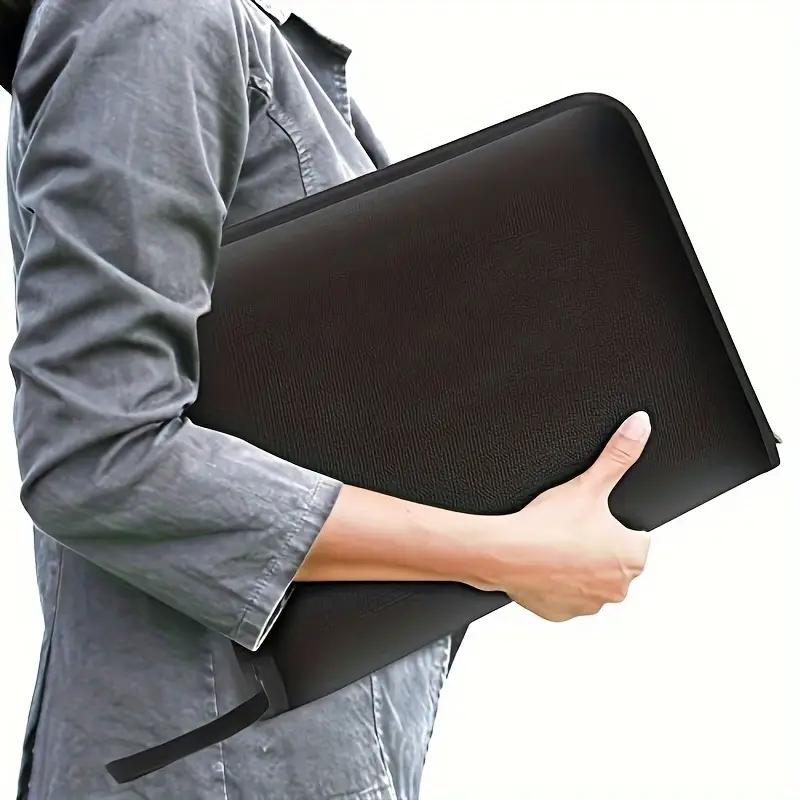 Fireproof Expanding File Folder, 13 Pockets Accordion File Folder, Important Document Organizer Holder with Labels, Paper Organizers, Portable File Organizer, Storage, Office Accessories