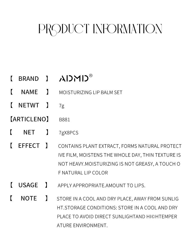 ADMD Black Friday Deals Fruit Flavored Lip Glosses Night Lip Balms Colorless Lipsticks Moisturizing Nourishing Lip Masks Party Seasonal Gifts