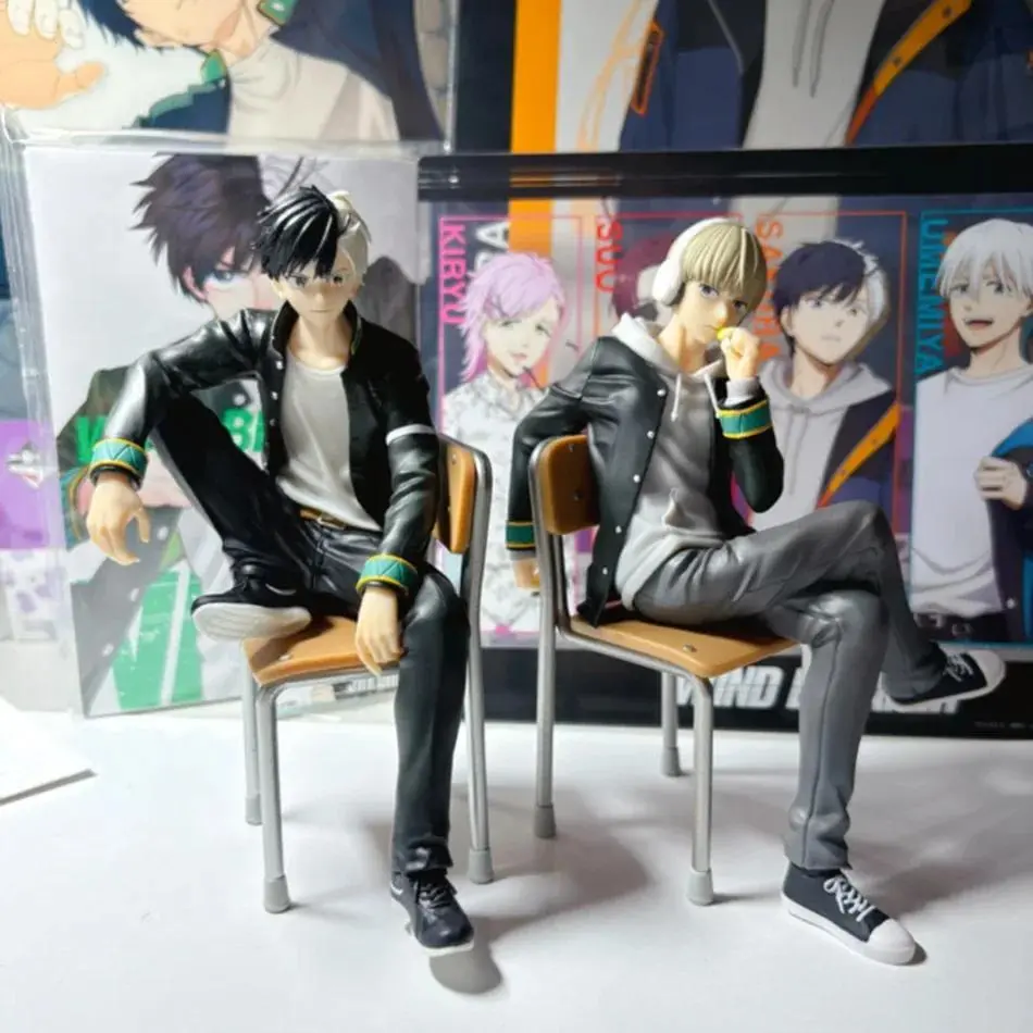15CM Anime WIND BREAKER Sakura Haruka Figure Kaji Ren Noodle Stopper Figure Sitting Model Toy Dolls Aciton Figure Xmas Gift