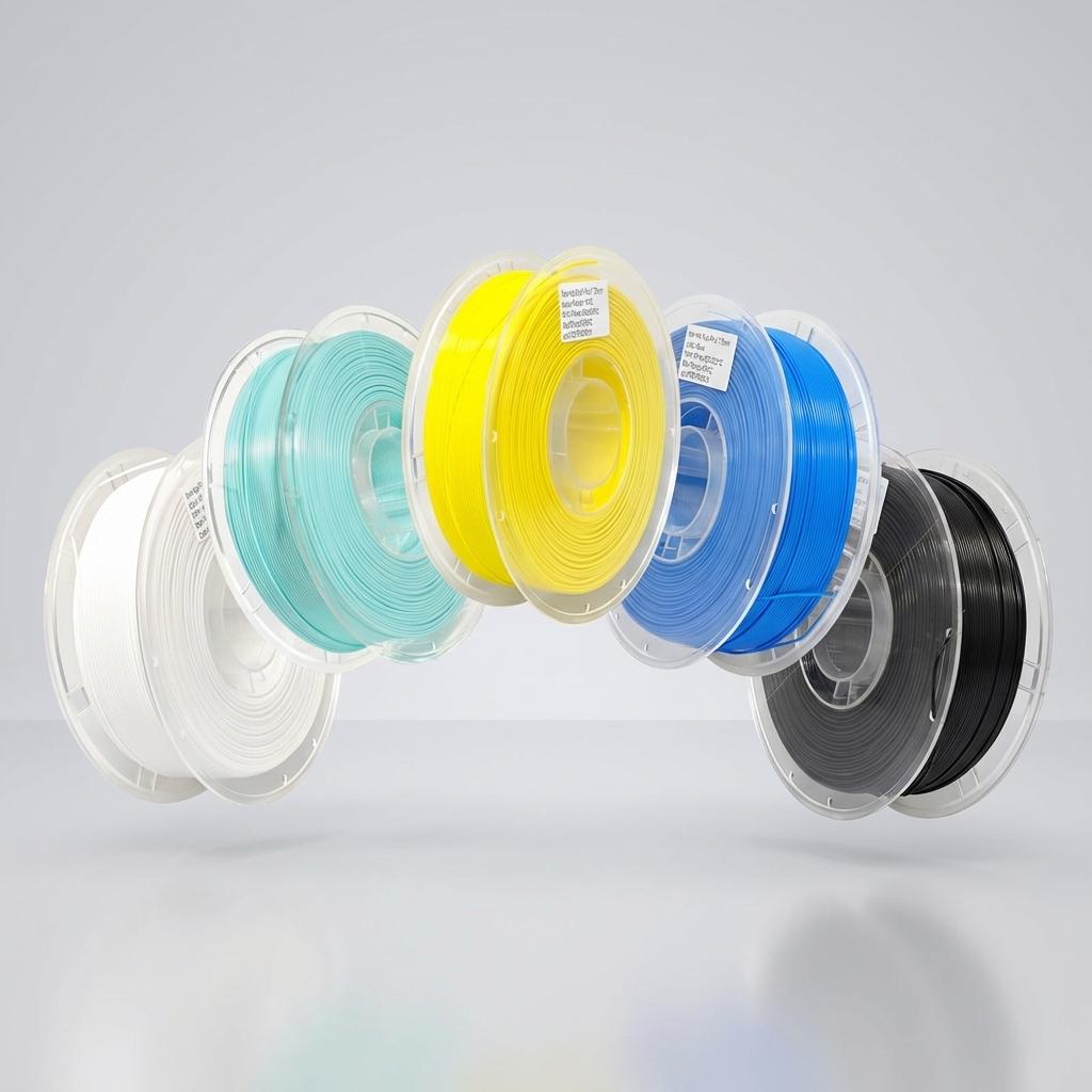 Eco-Friendly Pla+ 3D Printing Filament 1.75mm 1kg, Uniform Spooling, ±0.02mm Precision, Ideal for DIY Enthusiasts, Compatible with Most Fdm Printers