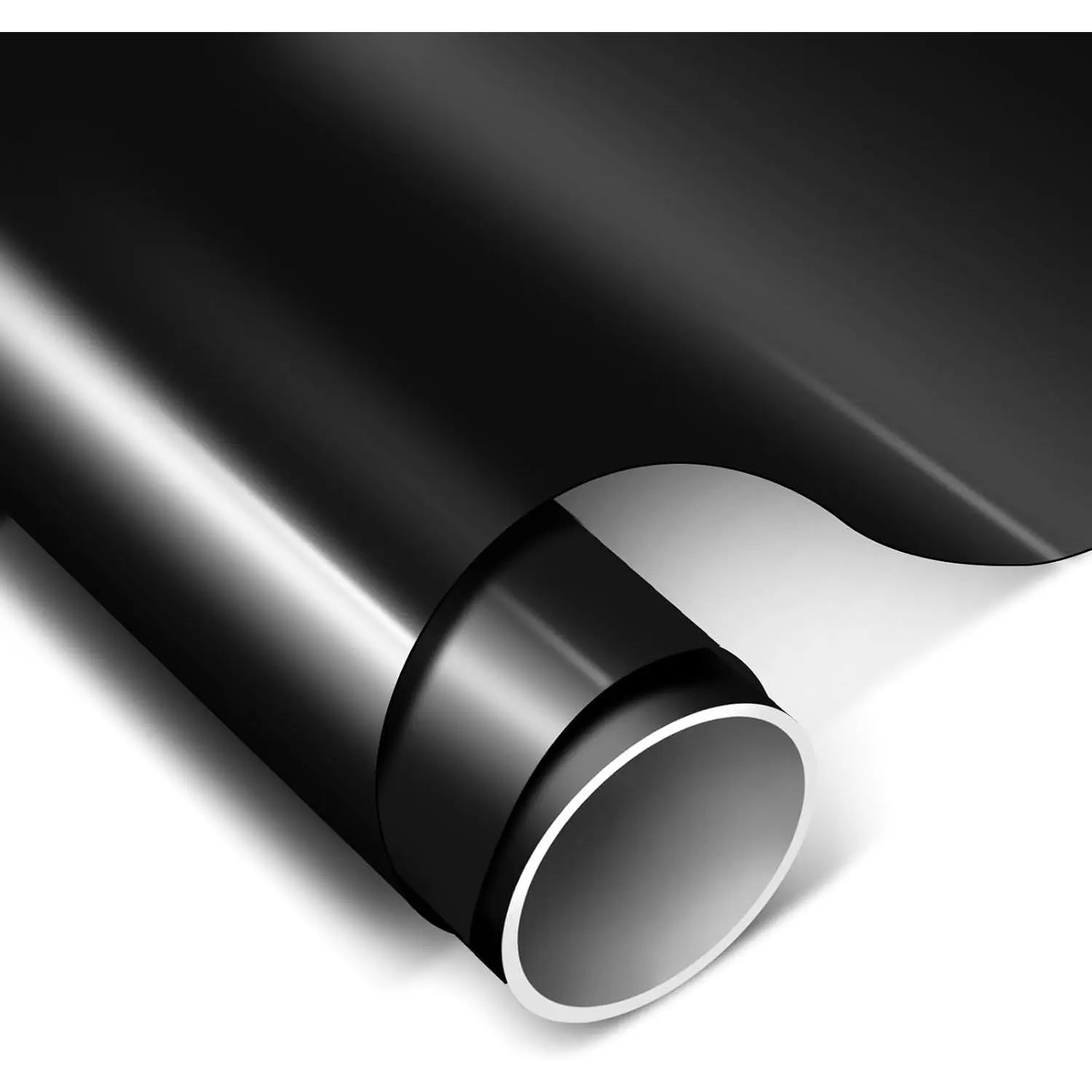 Gloss Black Carbon Fiber Vinyl Wrap with Nano Air Release Technology | Nano Air Release Technology,Anti-Wrinkle -   Protection Film Roll for