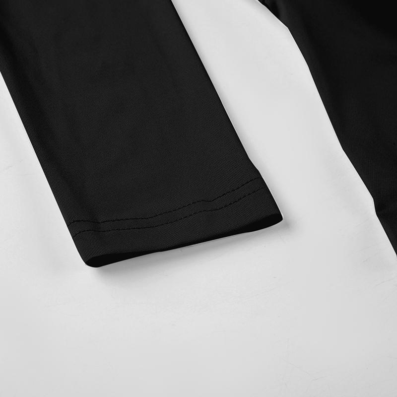 Women's Solid Color Crop Tee, Casual V Neck T-shirt for Summer, Women's Clothing for Daily Wear