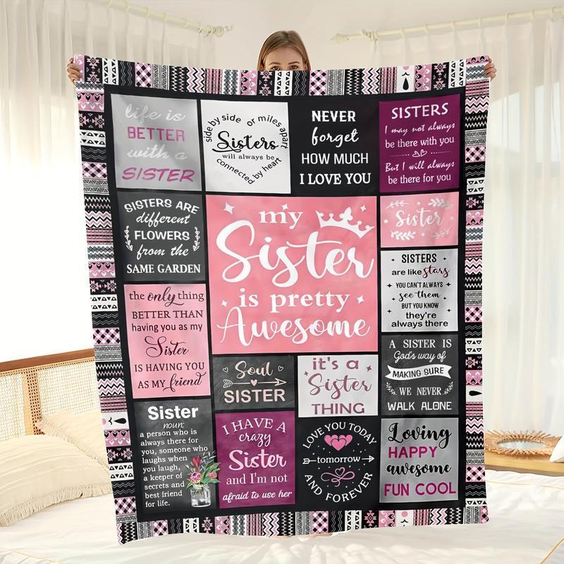 Birthday Gifts for Women Girls Throw Blanket 60"X50", Happy Birthday Decorations for Women, Gifts for Women Birthday Unique, Womens Birthday Gift Ideas for Her Friend Mom Sister Grandma Wife
