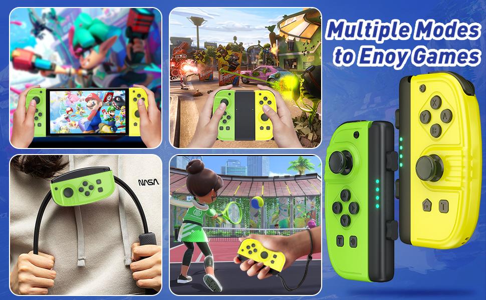 Joypad Game Controller (L/R)  for Nintendo Switch, Wireless Joystick Replacement for Switch Controller, Support Dual Vibration/Motion Control
