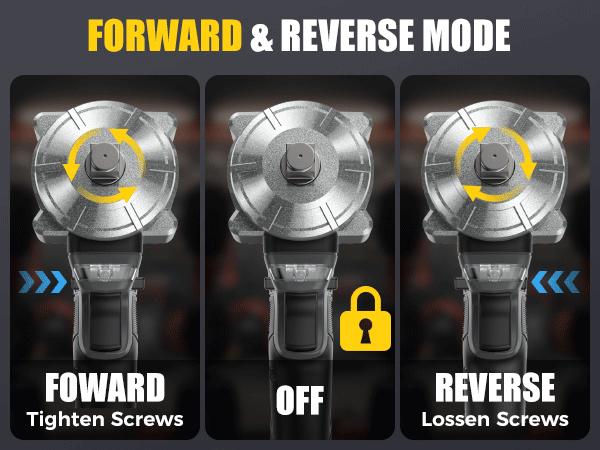 SOARFLY 1200NM (900FT-LBS) Cordless lmpact Wrench, For Automobiles, Trucks, 2x 4.0Ah Batteries, Fast Charger, 3000RPM, 5 Sockets & 1 Extension Bar