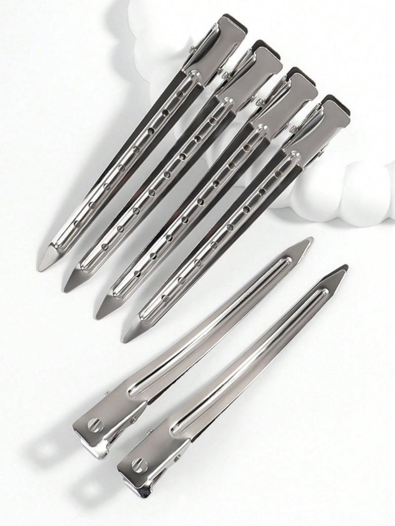 10pcs-Women-Fashionable-Simple-Convenient-Y2K-Style-3-54in-Alloy-Silver-Hollow-Hair-Clip-For-Daily-Hairdressing-Salon-Styling-Use-Alligator-Hairpin-Hair-Accessories-Headwear-For-Girls-And-Women