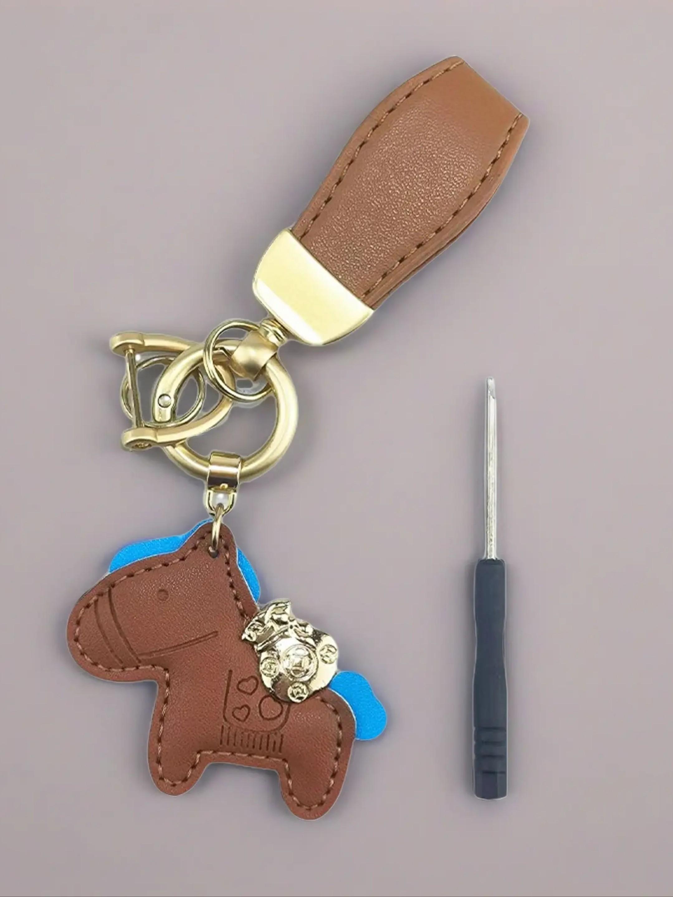 Lucky Horse Keychain "Get Rich Immediately" Cute Bag Charm for Women