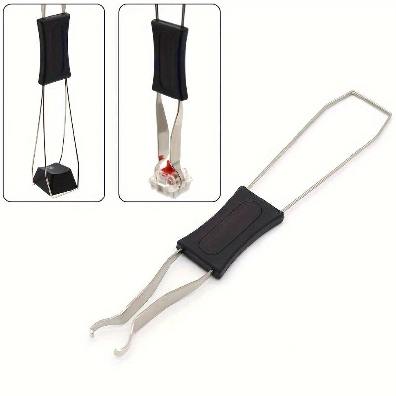 2 in 1 Keycap Switch Puller, Multipurpose Keyboard Puller for Mechanical Keyboards, Keycap Removal Tool, Durable & Efficient Design