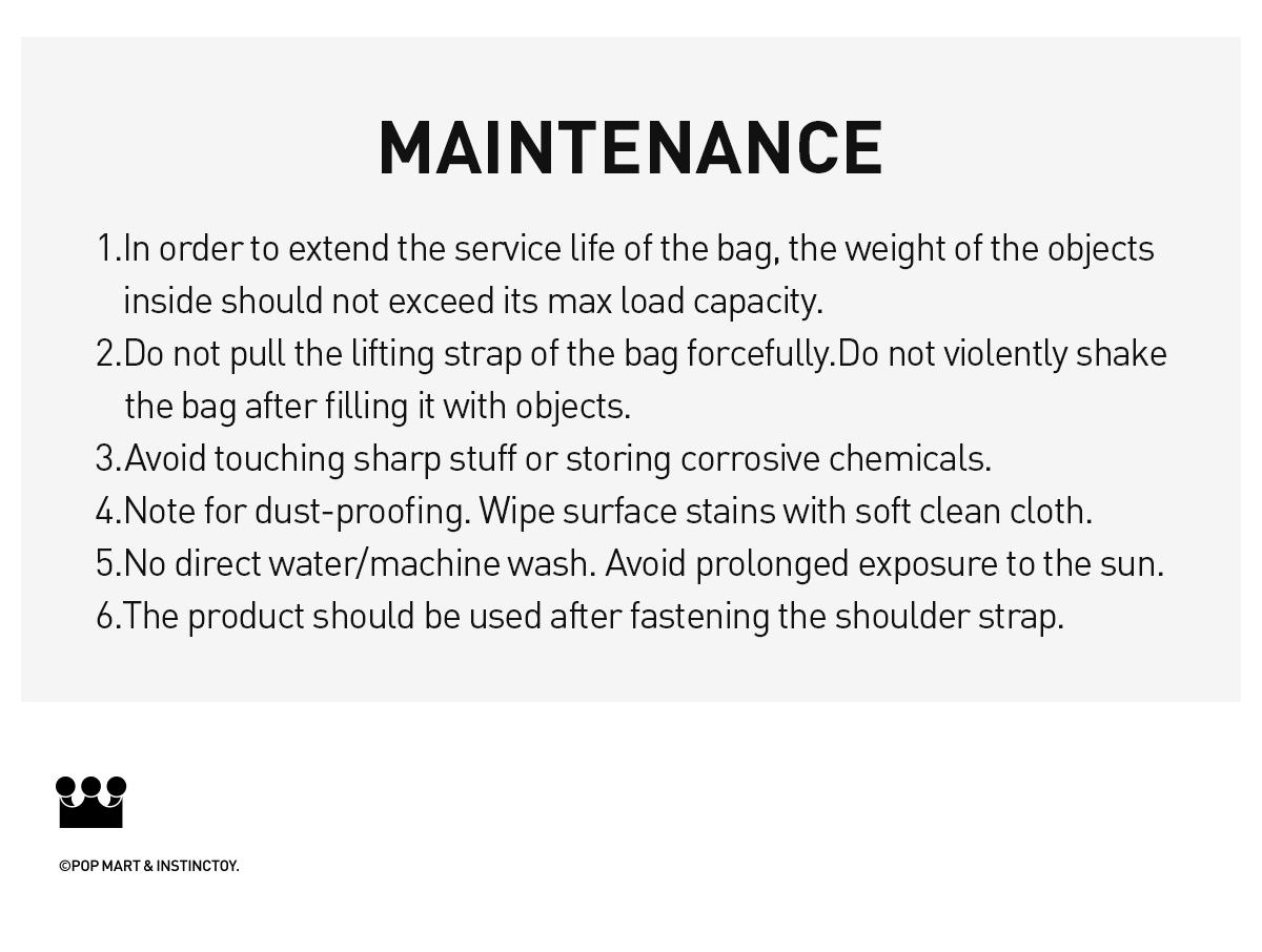 POP MART INSTINCTOY HUG YOU SERIES-Large Bag