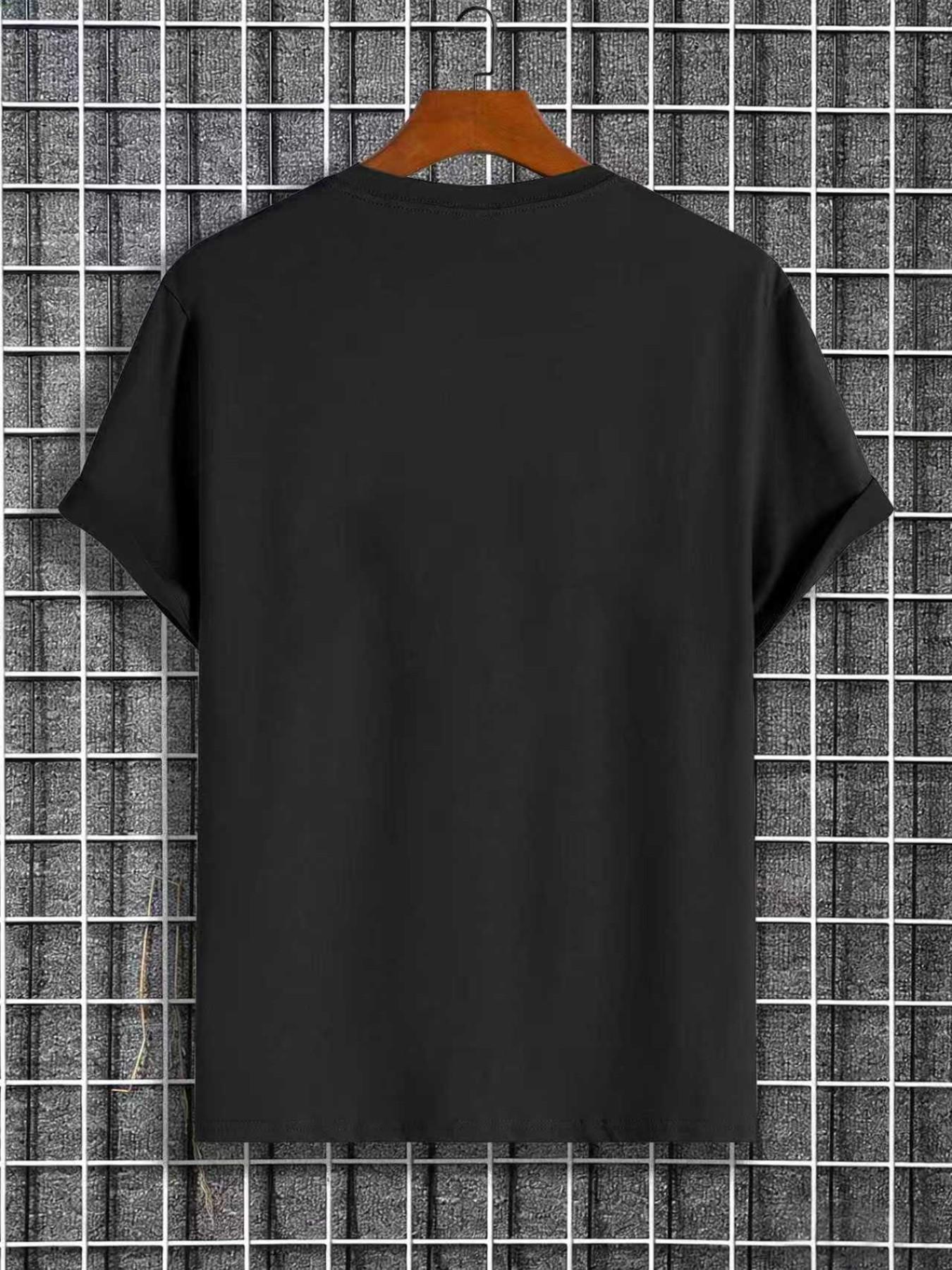 Summer New Smith Creative Letter Print T-Shirt, American Vintage Style, Loose Round Neck, Unisex Short Sleeve, Casual Fashion