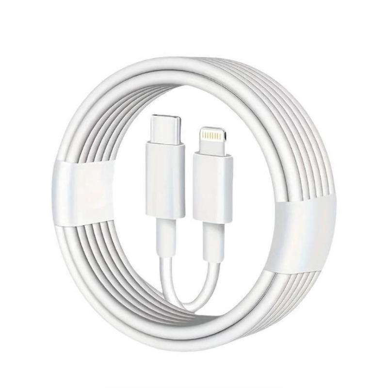 C to Lightning Cable, 1m Type-C Charging Cable, compatible with iPhone 15/14/13/12/11 Pro Max/X/XR/XS/7/8 Plus for fast charging, USB-C data syncing and charging, durable design, suitable for everyday use Smartphone