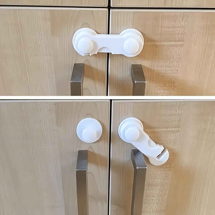 Multi-Function Drawer Lock, Anti-Theft Cabinet Lock, No Drilling Required, Childproof Safety Lock, Easy Installation, Durable Design