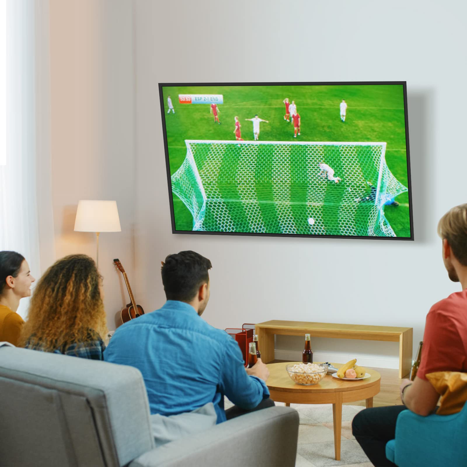 MOUNTUP 37"-82" Tilting TV Wall Mount Bracket for TV up to 120 LBS, MU0016