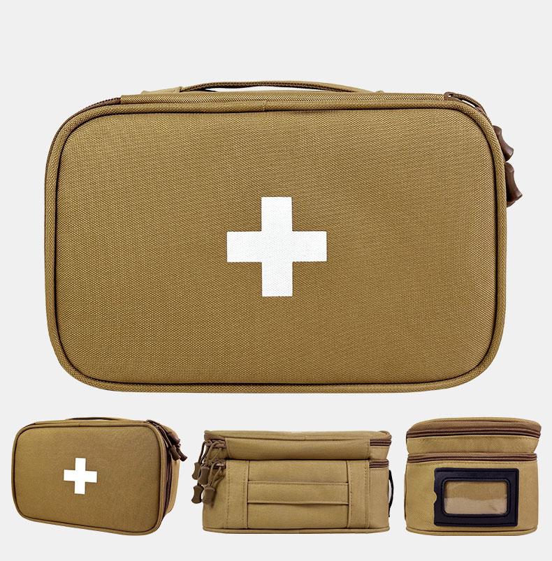 Jumahe Springtok Portable First Aid Kit with Handle,Essential for Home,Office,Car,Travel,Hunting,Camping,Medicine Storage Bag,Travel Accessories Packing Cubes,Toiletry Travel Bag,School Hygiene Bag