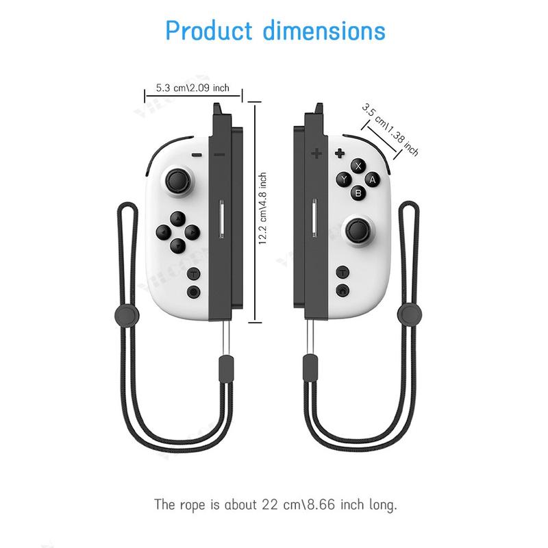 Magnetic RGB Joycons Game Controller for Switch 2 Joypad with Wrist Strap NS2 Gaming Joycon Lanyard Grip Switch Accessories Magnetic RGB Joycons Game Controller for Switch 2 Joypad with Wrist Strap NS2 Gaming Joycon Lanyard Grip Switch Accessories
