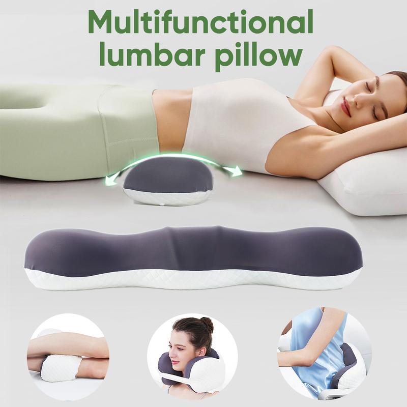 Widened double-wing neck pillow with a cool, breathable design and a removable pillowcase. Available in two different heights. Enlarged armrests accommodate both supine and prone sleepers.Ergonomic memory foam pillow. Valentine's and Christmas gifts.