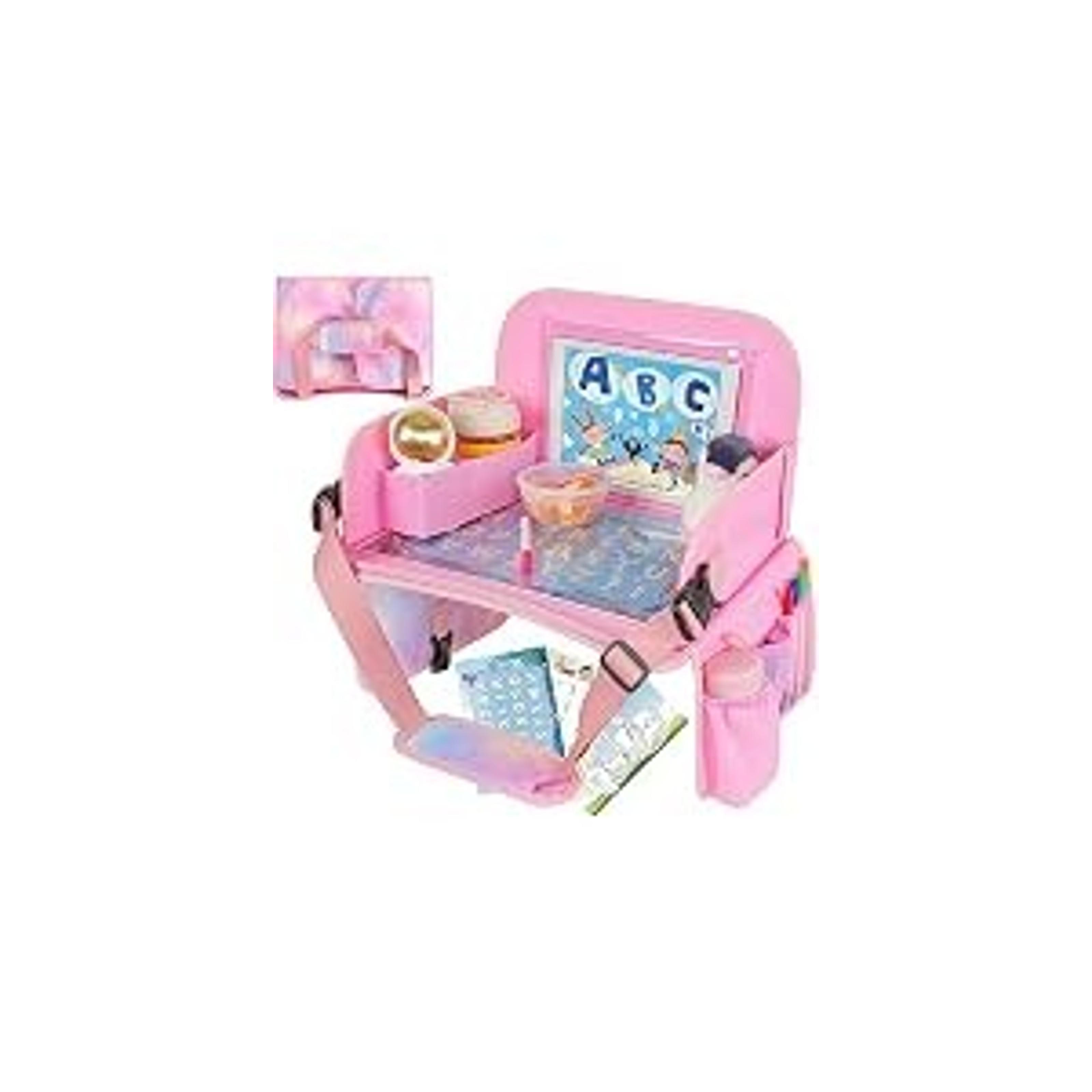 Kids Travel Tray, Car Seat Tray for Toddlers, Travel Essentials