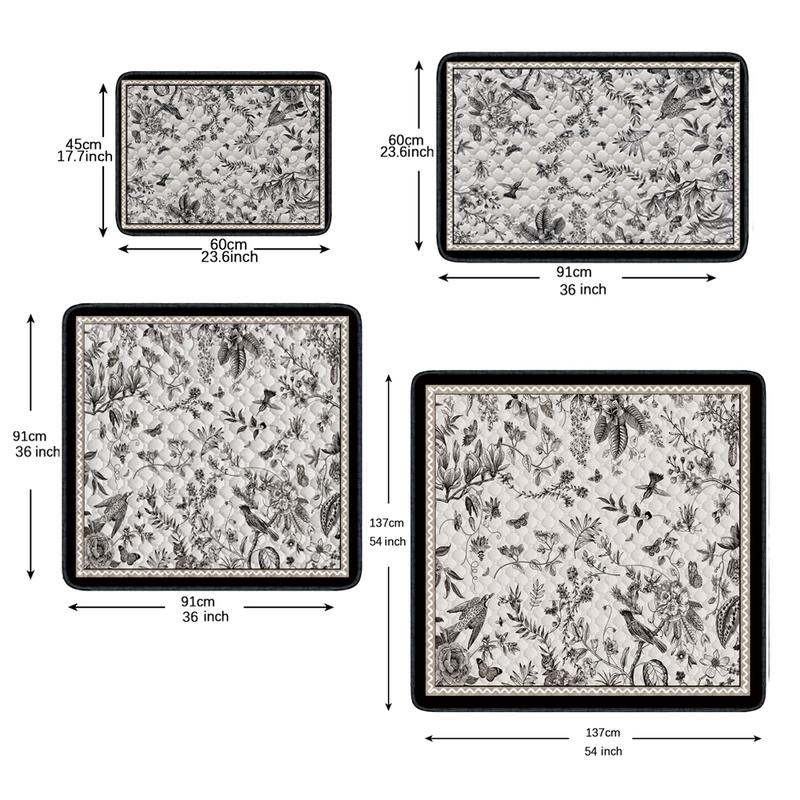 Reusable Washable Dog Pad, Non-Slip Pet Training Mat, Sketch Design, Suitable for Small Medium Large Dogs, Durable and Comfortable