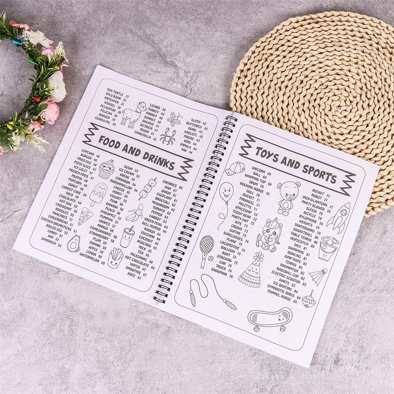 How to Draw for Beginners, Step-By-Step Simple Guides, Cute Animals Food Gifts More, 300 Pages Drawing Tutorial Book