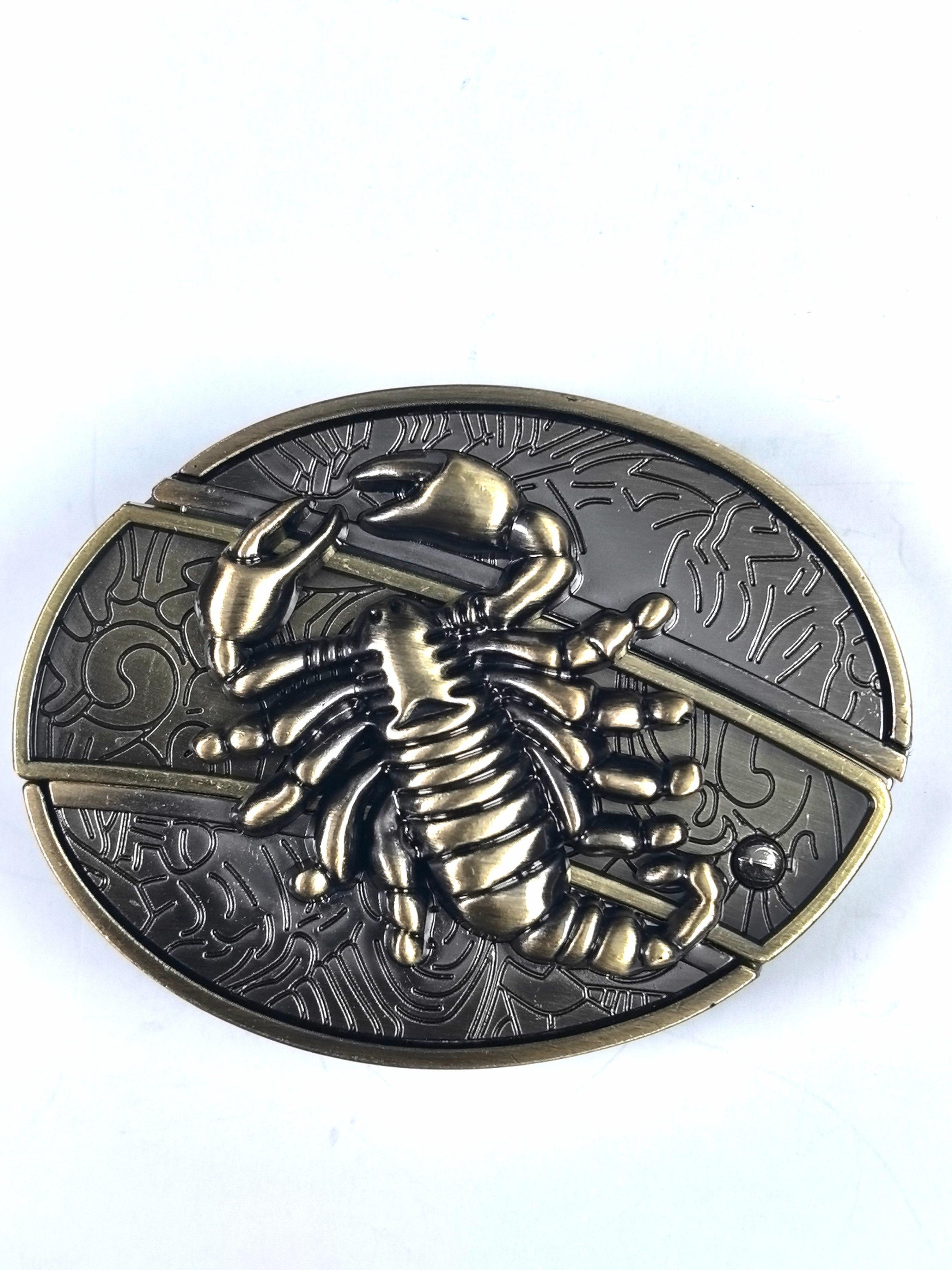 Unisex Animal Alloy Belt Buckle, Fashion Accessory for Jeans and Outdoor Clothing, Durable Design for Daily Use, Boho Style