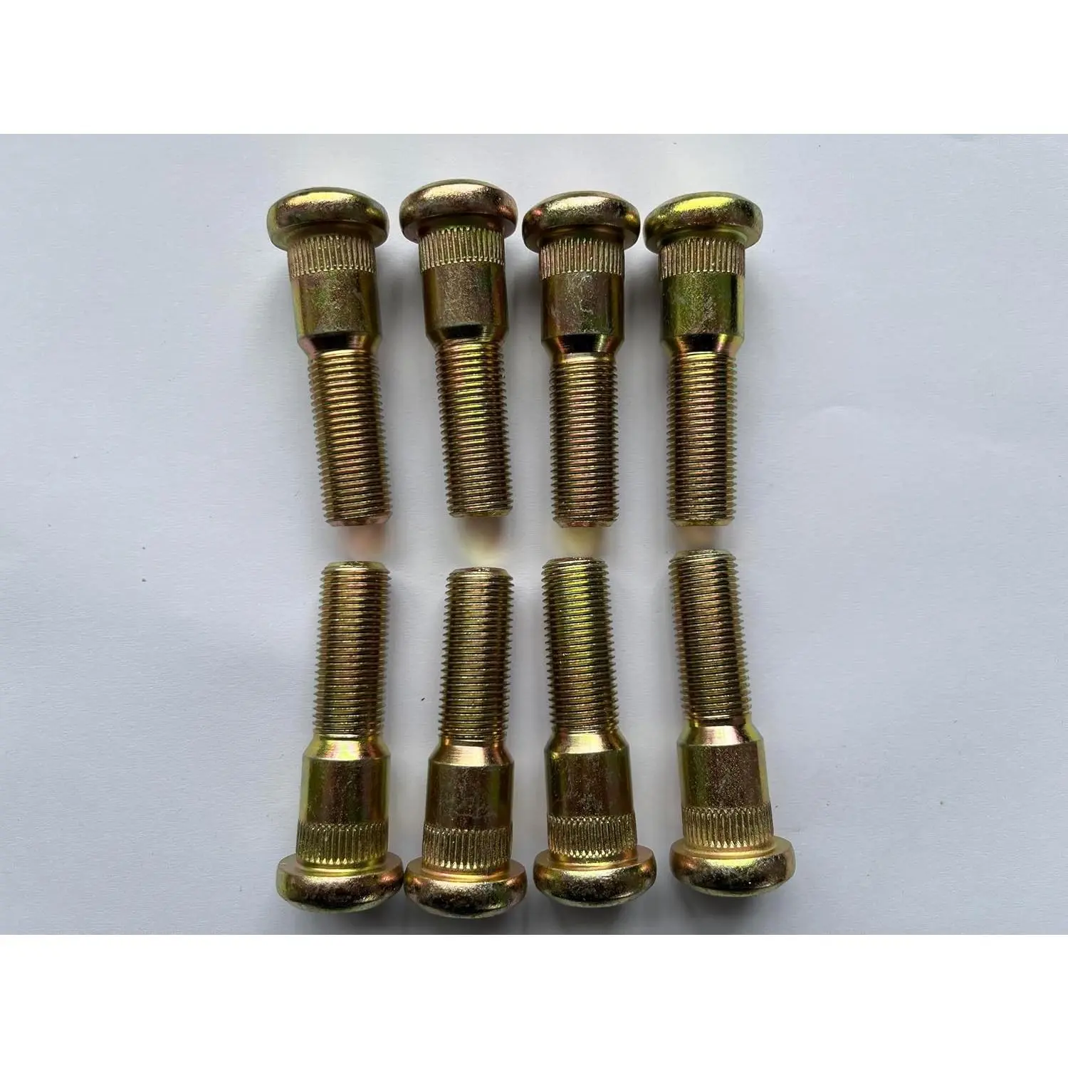 8pcs Drive in Trailer Wheel Hub Stud 9/16-18 x 2.28 in. UHL 0.686 in Knurl Replacement for 7-132 Dexter 5200 6000 7000 lb Hubs