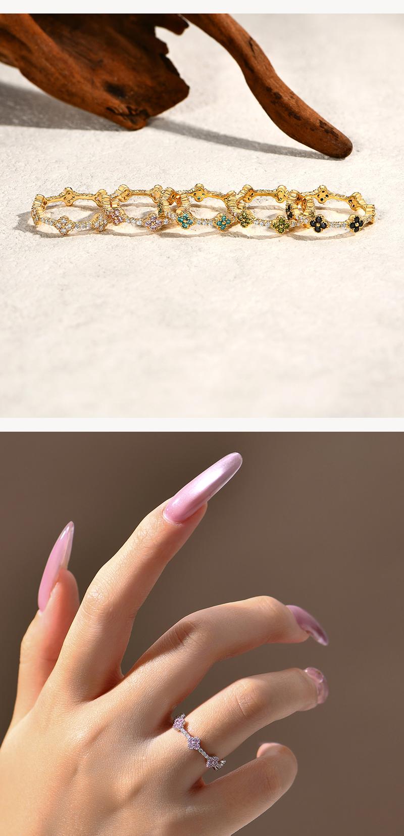 Eternity D VVS1 Color Synthetic Round Moissanite Rings for Wome 925 Sterling Silver Engagement Wedding Classic Rings Party Gift Fine Jewelry New R261