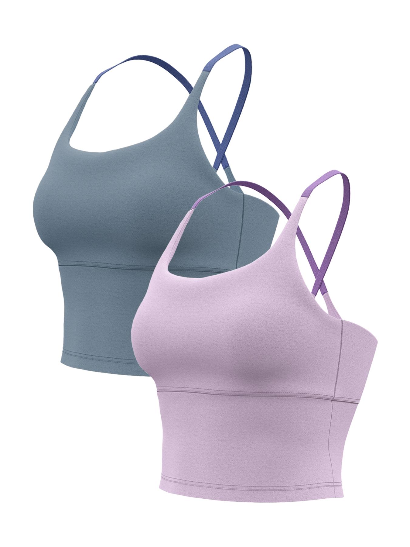 Sporty Women's Plain Criss Cross Sports Bra, Comfort and Durability Sports Crop Cami Top, Ladies Sportswear for Indoor Outdoor Wear, Gym Clothes Sporty Women's Plain Criss Cross Sports Bra, Comfort and Durability Sports Crop Cami Top, Ladies Sportswear for Indoor Outdoor Wear, Gym Clothes